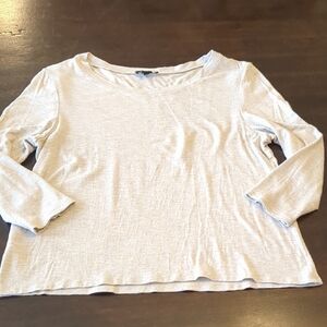 Worth Women's Oatmeal 3/4 Sleeve Top